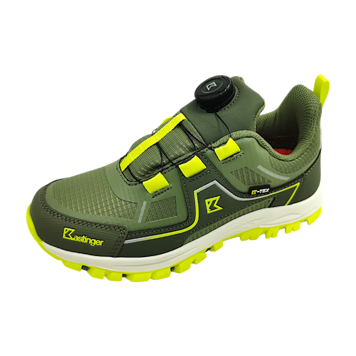 Kastinger FSK-Preiner Low Kinderschuhe Jungen sportlicher Schnürer Grün (Olive/Lime 8607, Gr. 1:37) Kastinger FSK-Preiner Low Kinderschuhe Jungen sportlicher Schnürer Grün (Olive/Lime 8607, Gr. 1:37)
