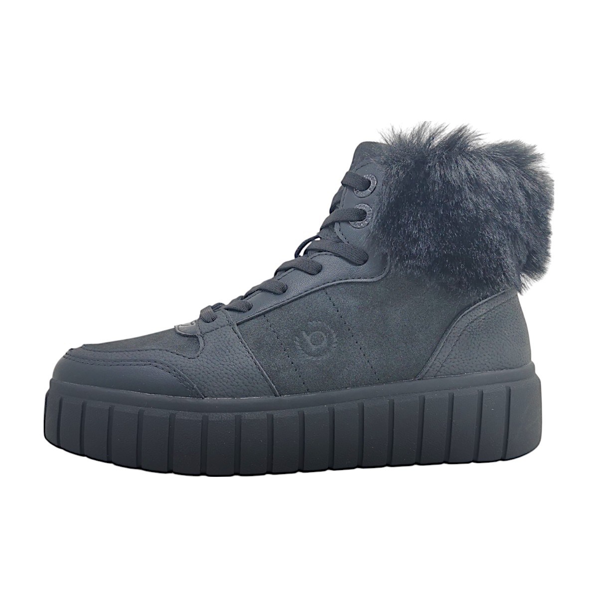 Bugatti Woman Damenschuhe Schnürstiefel Schwarz Freizeit