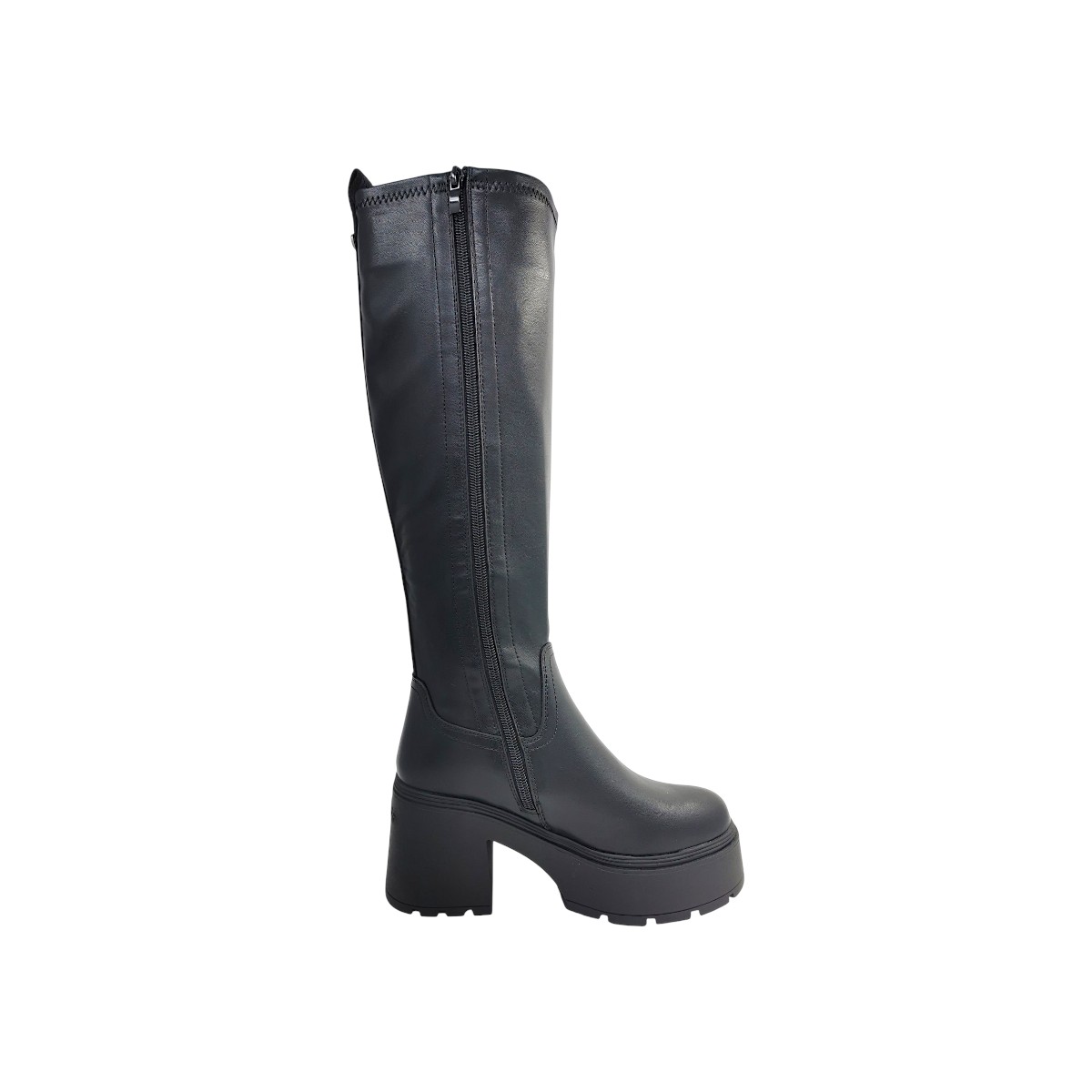 Buffalo Mila Hi Boot 1220084 Schwarz black Buffalo Mila Hi Boot 1220084 Schwarz black