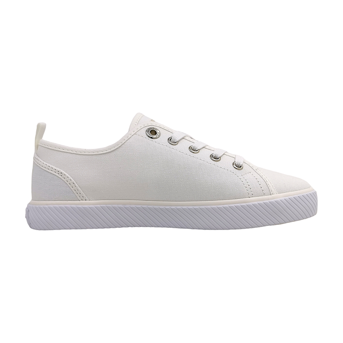 Tommy Hilfiger VULC CANVAS SNEAKER FW0FW08063YBS Weiß YBS White