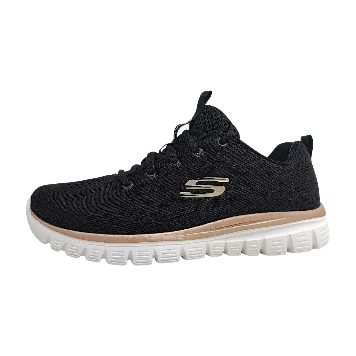Skechers Get Connected 12615 BKGD Schwarz BKGD