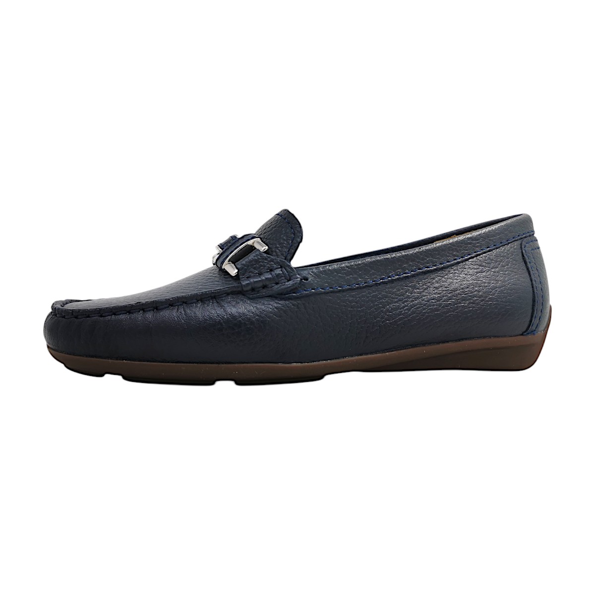 Wirth Damenschuhe Halbschuhe Mokassin Blau Freizeit