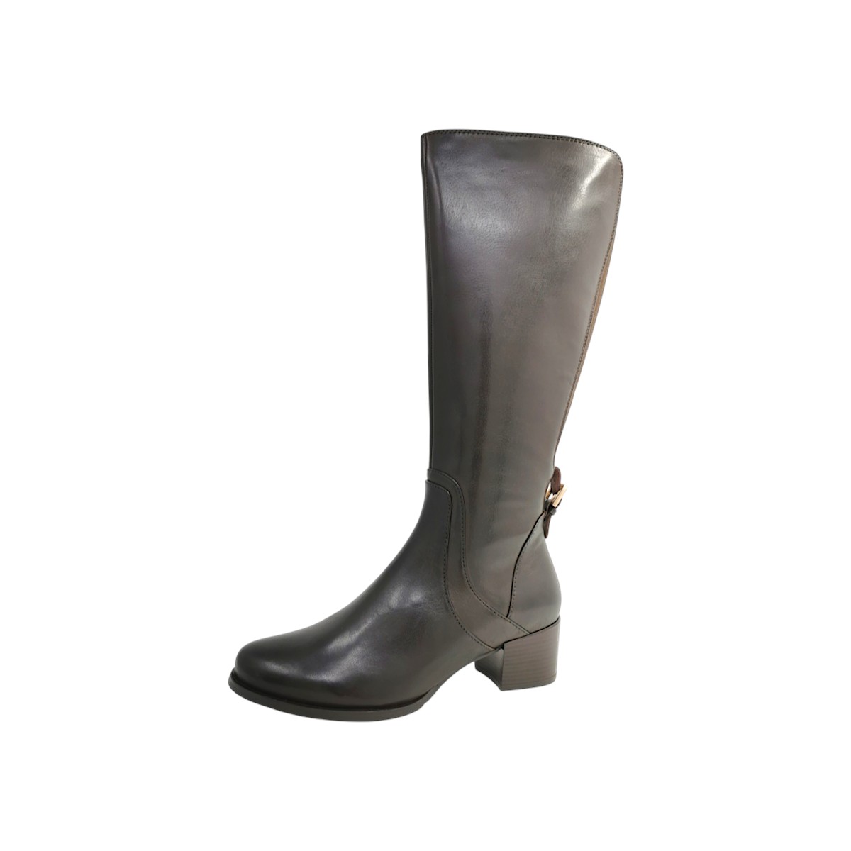 regarde le ciel Damenschuhe Schaftstiefel Braun Freizeit (castagno 6414, Größe 36 EU)