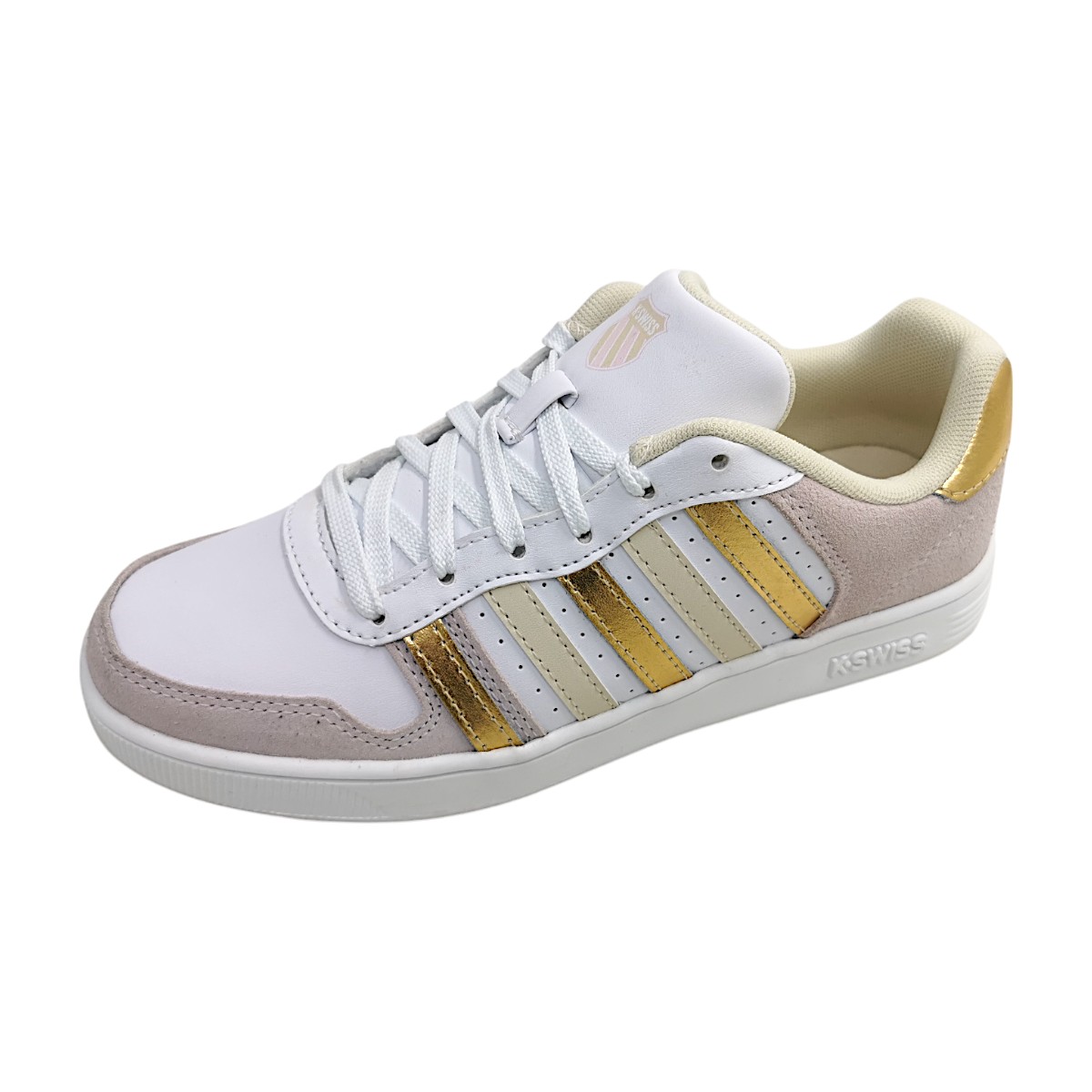 K-Swiss Pallisades 86931-978 Weiß white gold lila