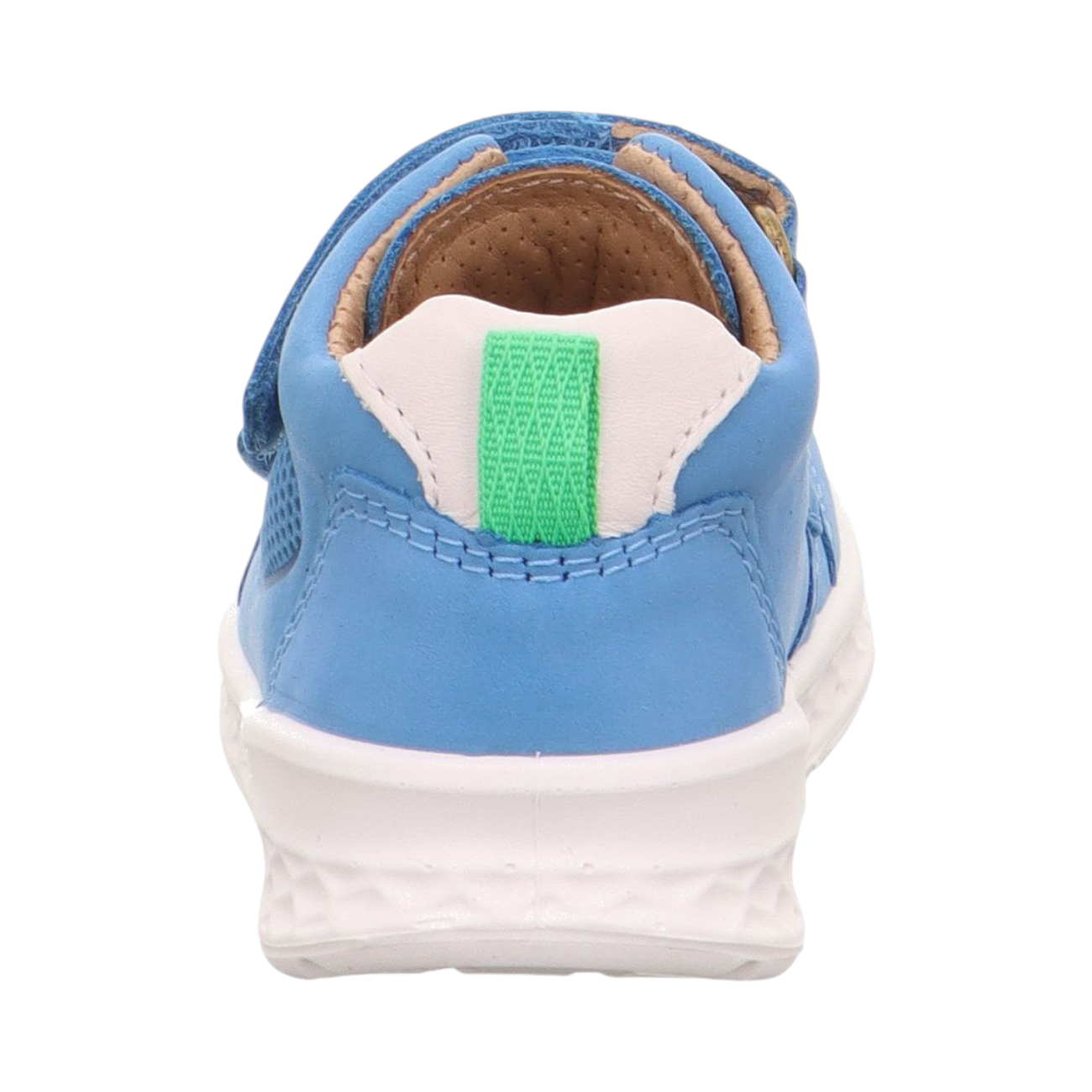 Superfit BREEZE Kinderschuhe Kleinkinder Lauflern Halbschuhe Blau Freizeit (hellblau/grün 8400, Größe 23 EU)
