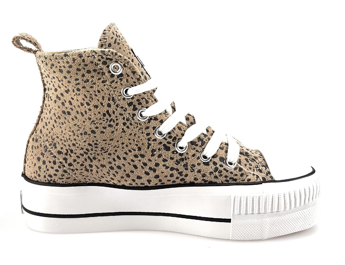 British Knights Kaya Mid B48-3718-02 Beige 02 lt. grey cheetah