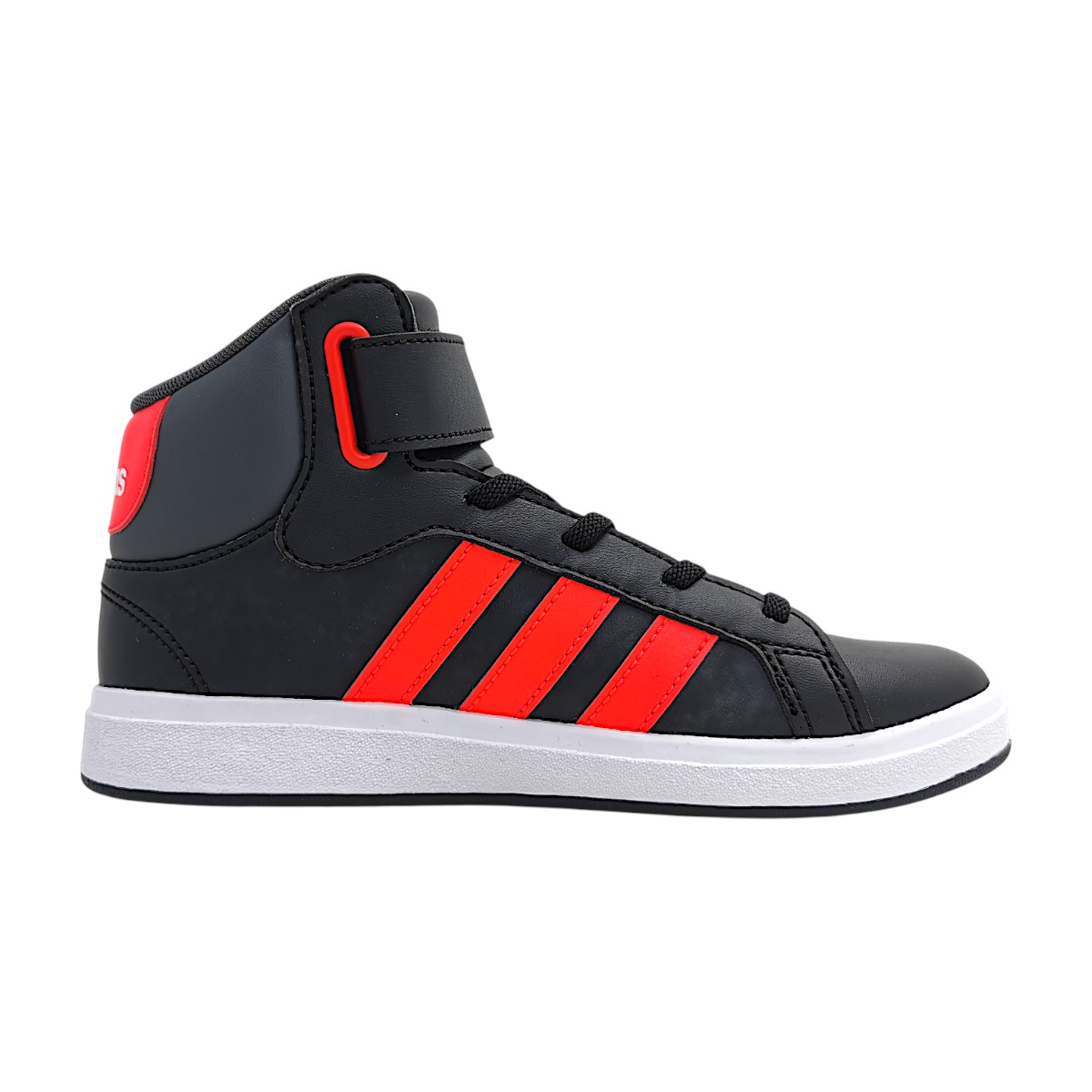 adidas Grand Court MID JR0801 Schwarz Black/Red