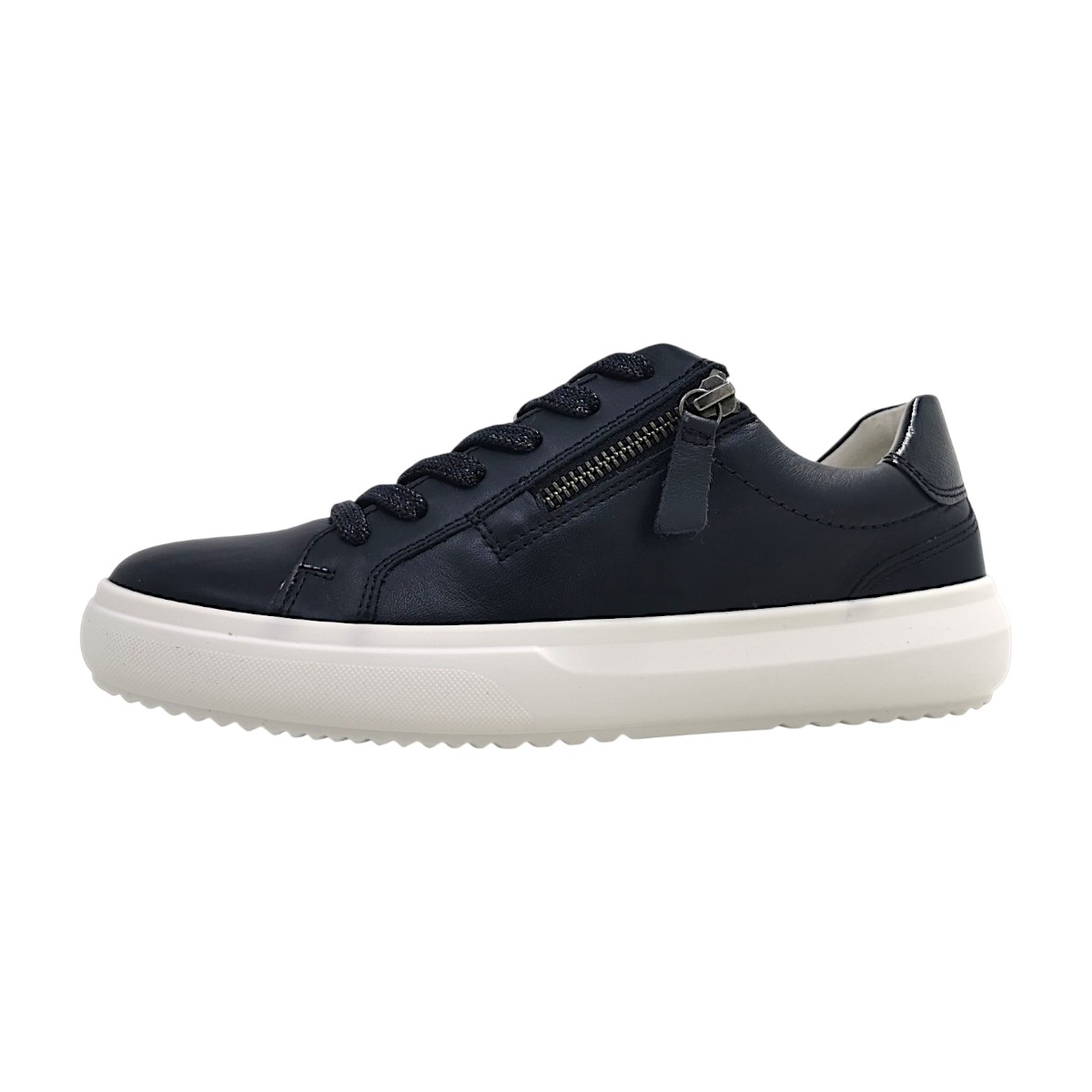 Gabor Damenschuhe Schnürschuhe Sportive Blau Freizeit (dk blue, Gr. 2:5)
