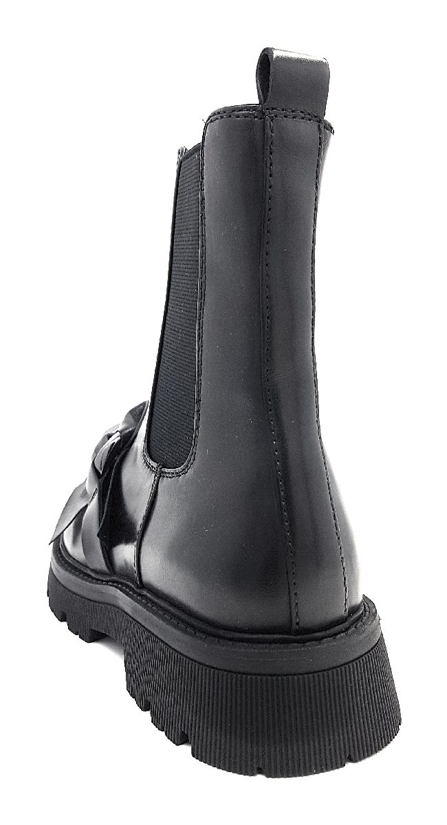 regarde le ciel Damenschuhe Schaftstiefel Schwarz Freizeit (2695 black, Größe 38 EU)