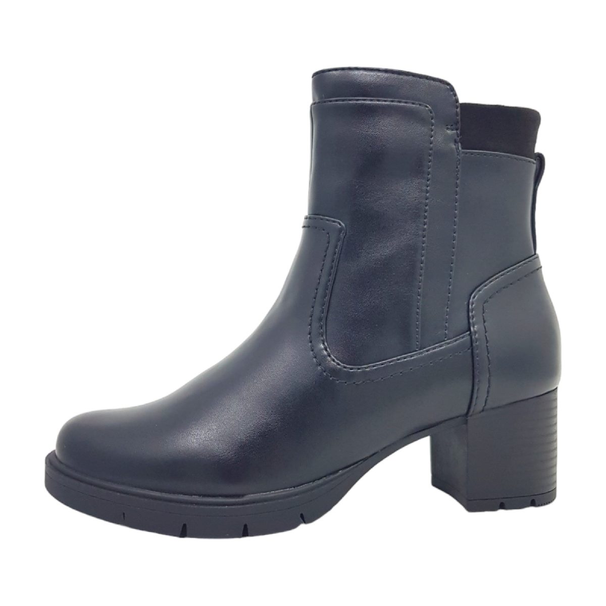 Jana Damenschuhe Stiefeletten Schwarz Freizeit (001 black, Größe 38 EU)