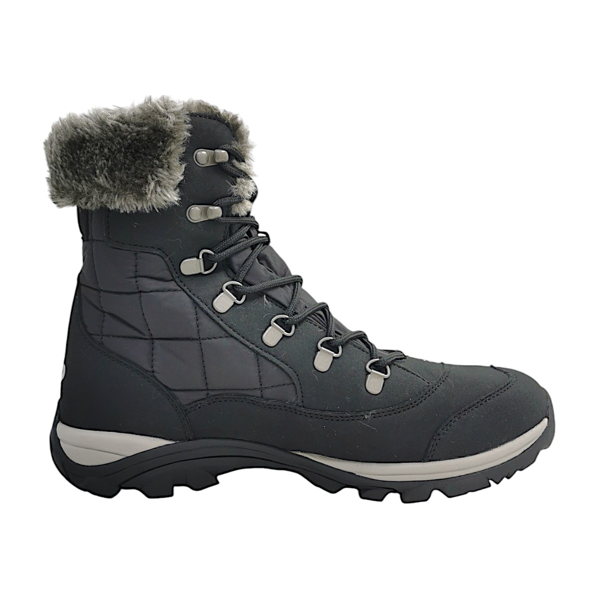 Lico Himalaya Damenschuhe Gefüttert Winterstiefel Schwarz Freizeit (schwarz, Größe 41 EU)