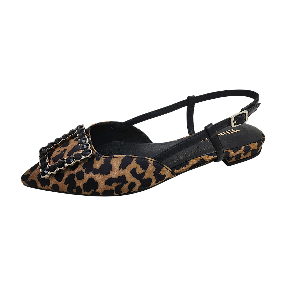 Tamaris Damenschuhe Halbschuhe Sling Sandalette Braun Freizeit (leopard 360, Größe 41 EU) Tamaris Damenschuhe Halbschuhe Sling Sandalette Braun Freizeit (leopard 360, Größe 41 EU)
