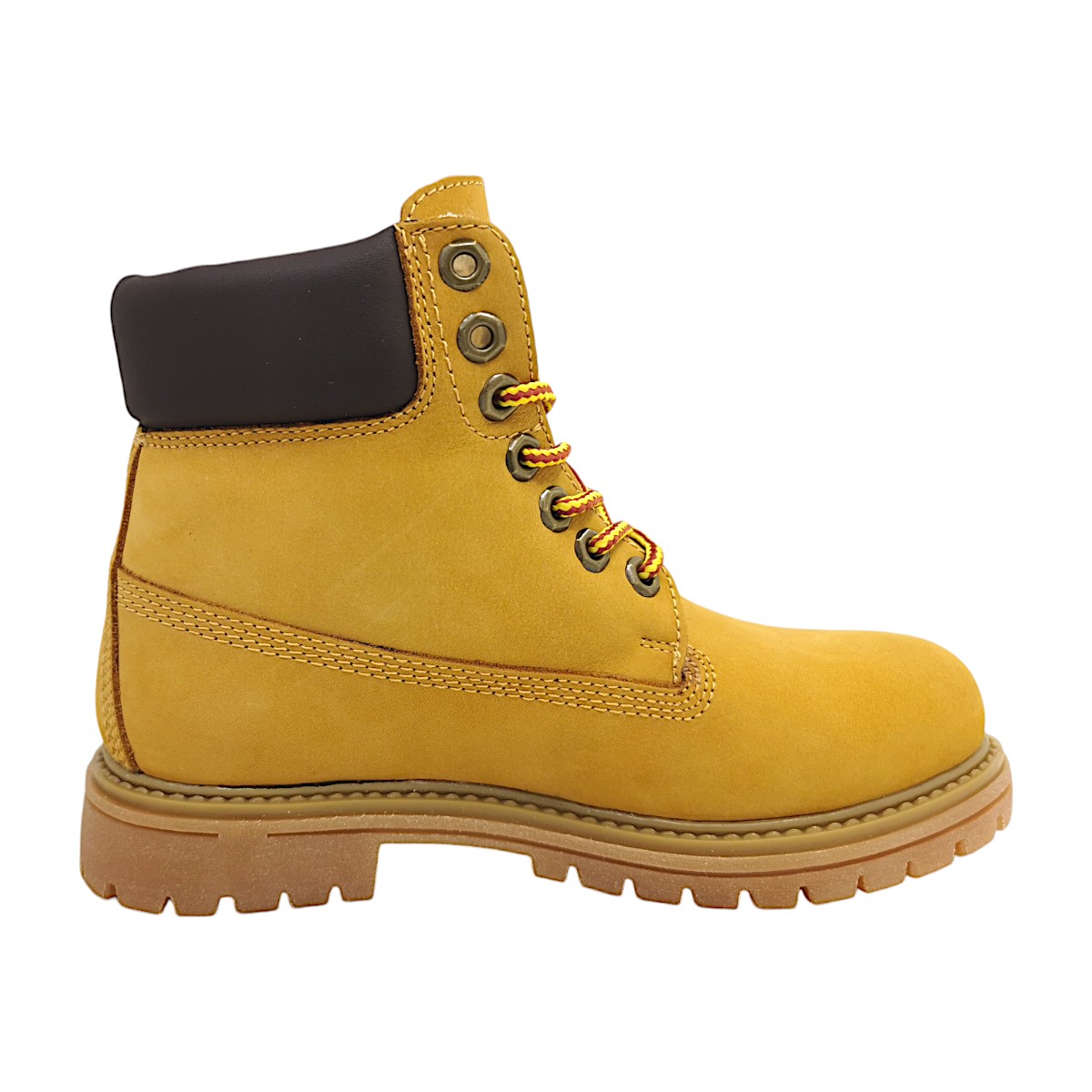 Lumberjack D01 River Damenschuhe Stiefel Schnürer Gelb Freizeit (yellow, Größe 39 EU)