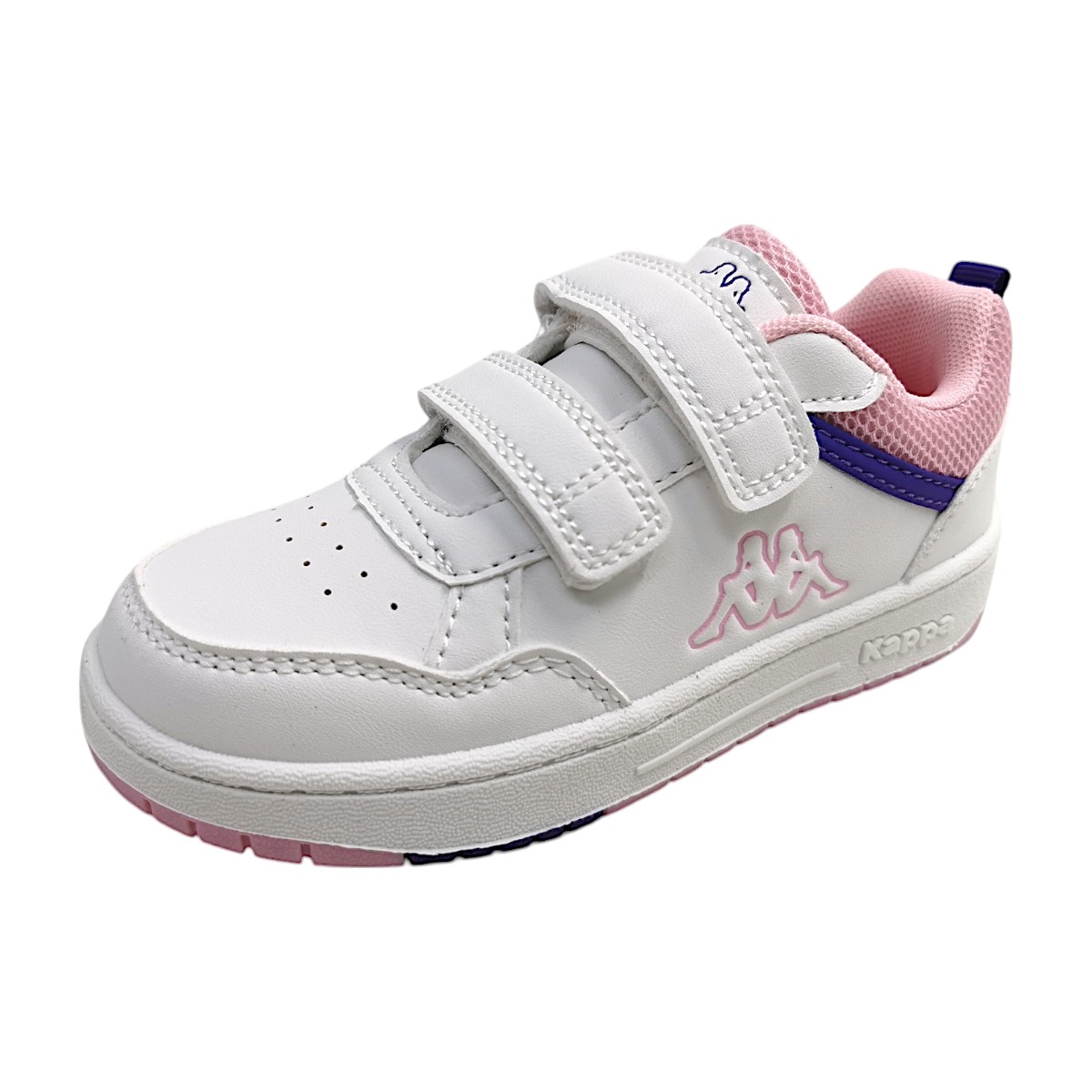 Kappa 95K0513002 Weiß white/viola/rosa