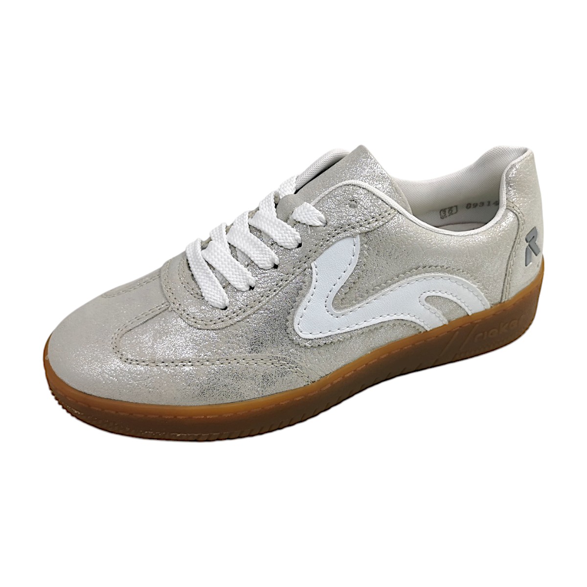 Rieker Aleria/Alabama M5512-41 Silber 41 fog-silver/Weiss