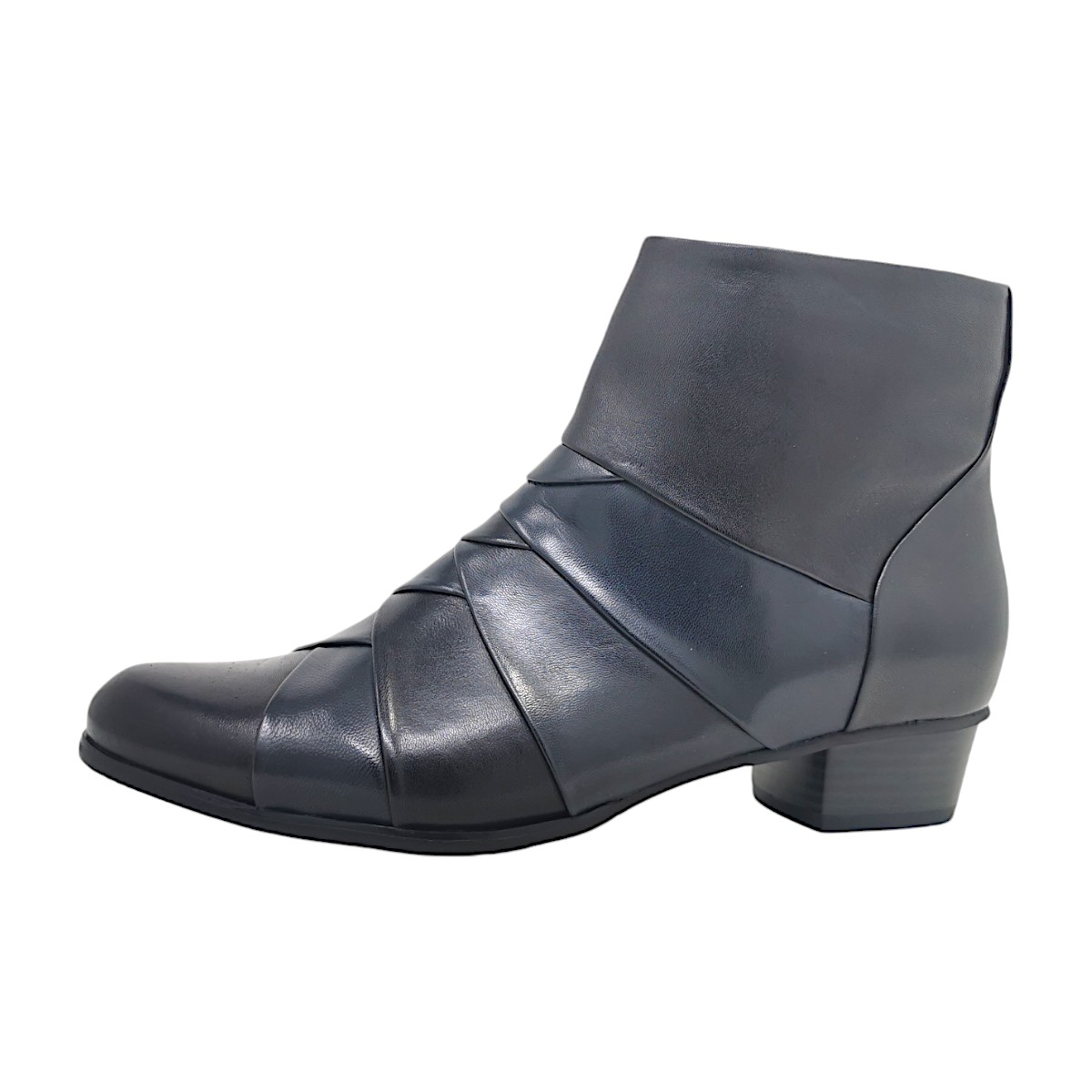 regarde le ciel Damenschuhe Stiefeletten Reißverschluss Schwarz Freizeit