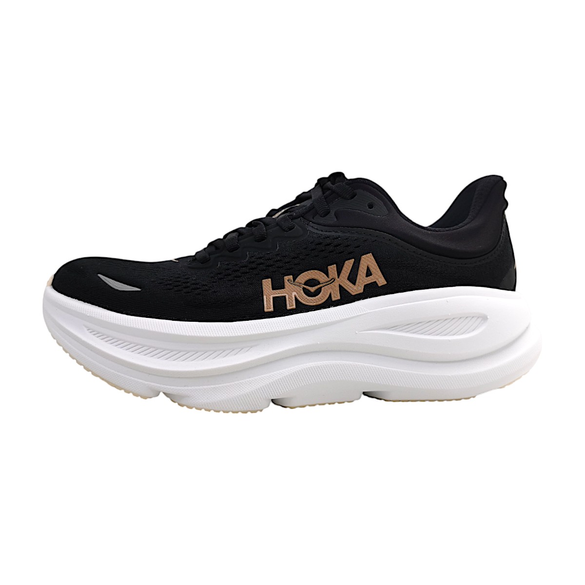 Hoka Bondi 9 Sportschuhe Damen Laufschuhe Schwarz Sport