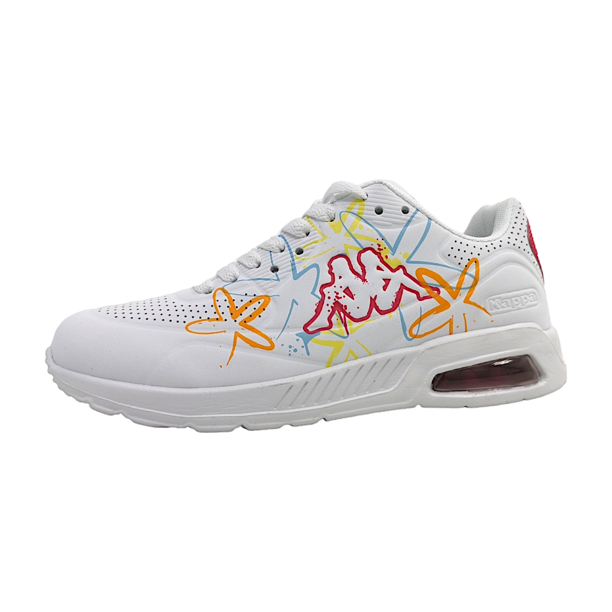 Kappa Damenschuhe Sneaker Low Weiß Freizeit Kappa Damenschuhe Sneaker Low Weiß Freizeit