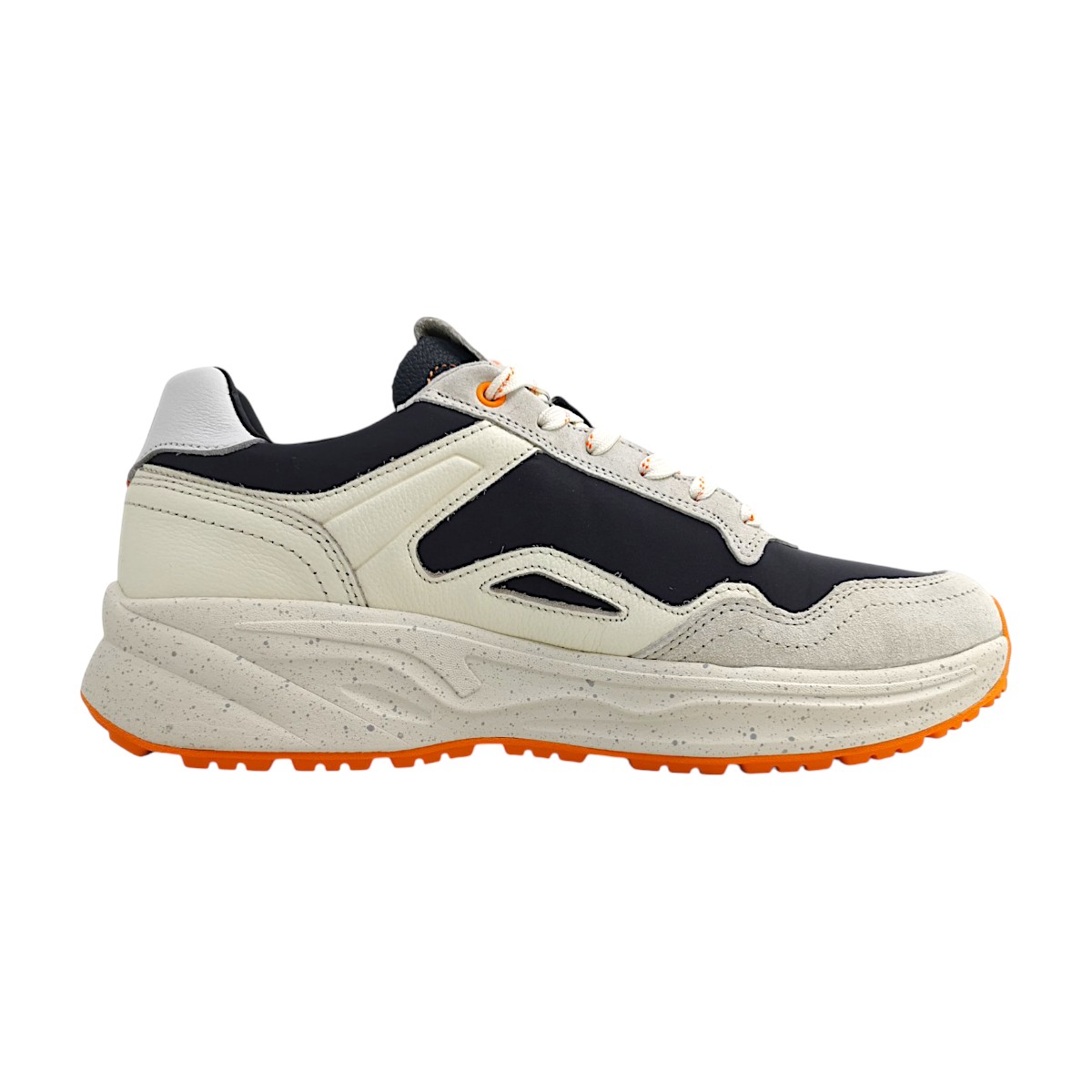 Waldläufer H-Pablo 985001-102-200 Blau offwhite/blue/orange 200