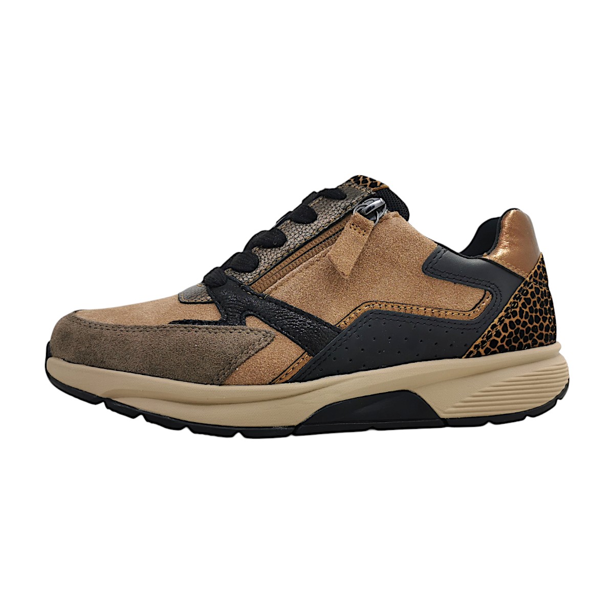 Gabor Comfort Damenschuhe Für lose Einlagen Schnürer Braun Freizeit