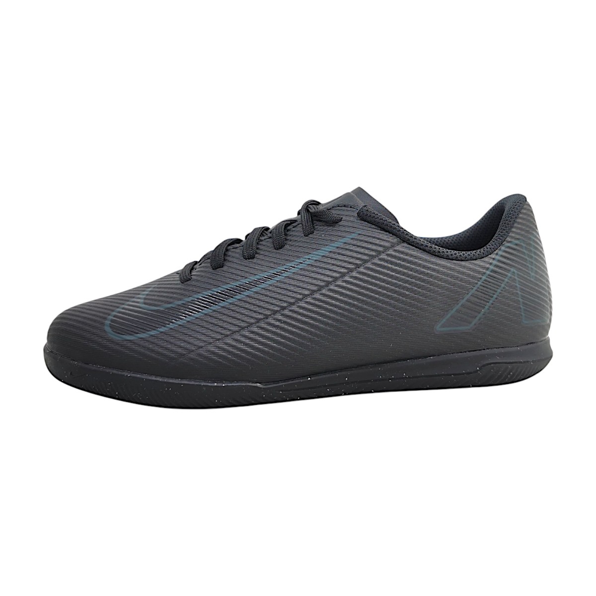 Nike JR Vapor 16 Club JC Sportschuhe Kinder Hallenfußballschuhe Schwarz (002 black, Gr. 7:4.5Y)