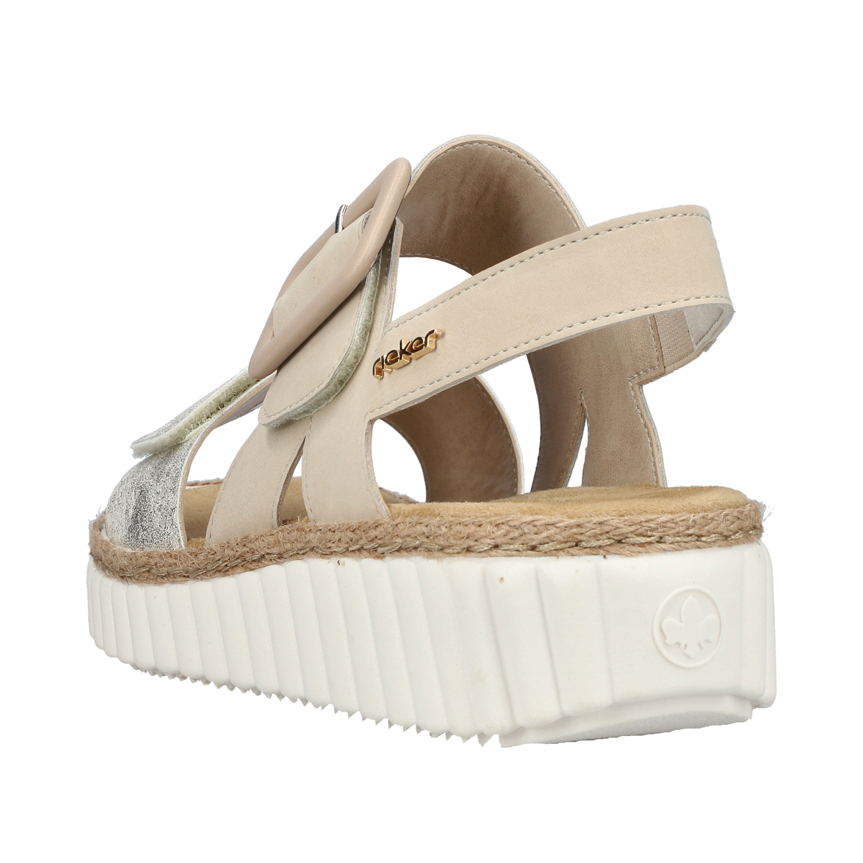 Rieker 69260-60 Beige beige-gold/perle