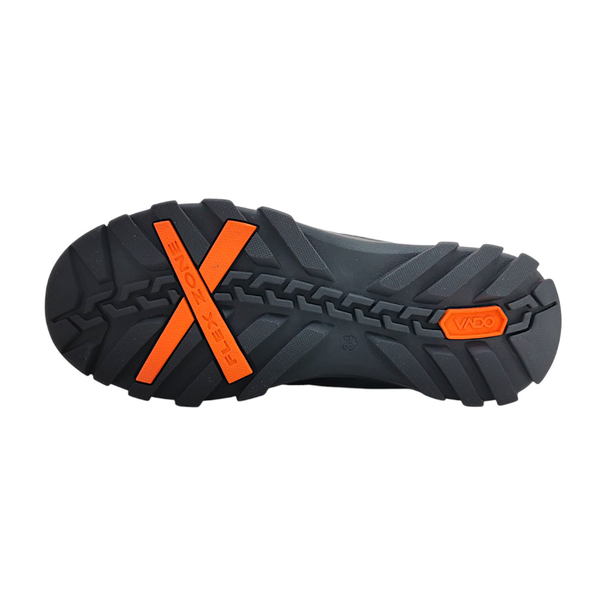 Vado HIKER Mid BOA GTX 81201/017 Schwarz black/orange 017 Vado HIKER Mid BOA GTX 81201/017 Schwarz black/orange 017