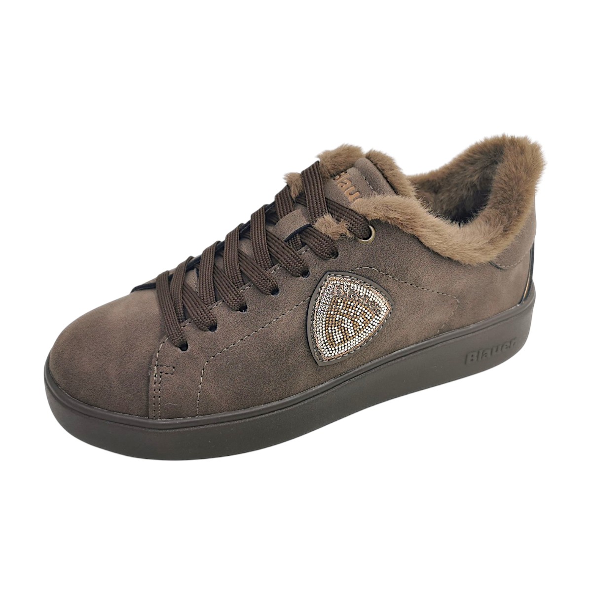 Blauer USA Damenschuhe sportlicher Schnürer Braun Freizeit (dark brown DKB, Gr. 1:37) Blauer USA Damenschuhe sportlicher Schnürer Braun Freizeit (dark brown DKB, Gr. 1:37)