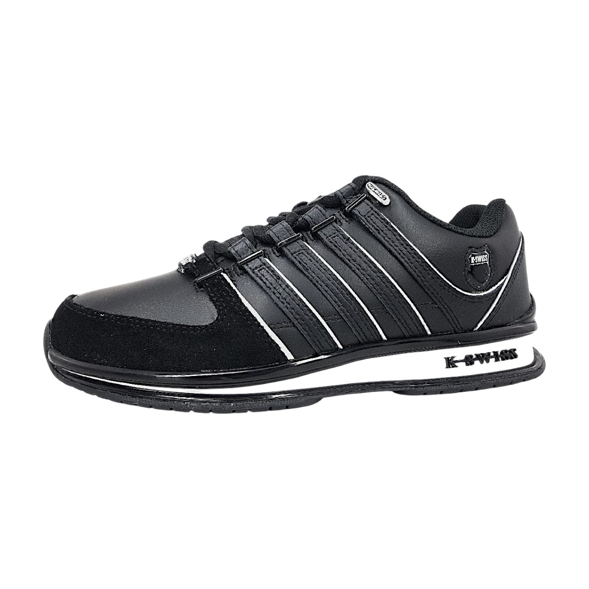 K-Swiss 01235-002 Schwarz Black/White 002