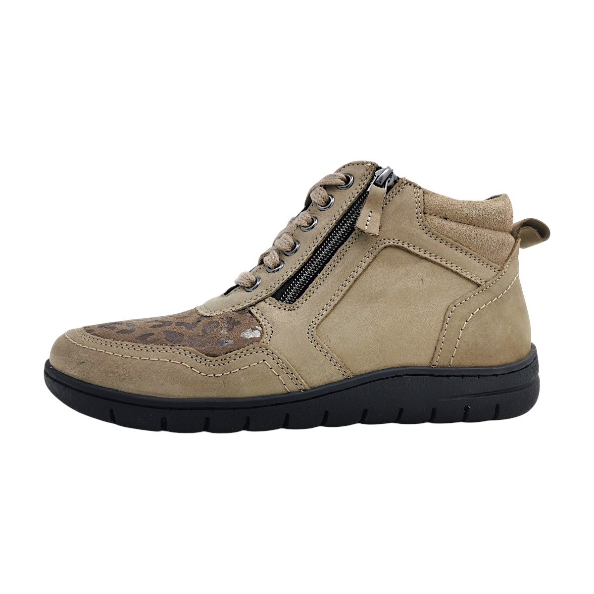 Naturläufer Stiefletten R932-90-12 Beige excalibur