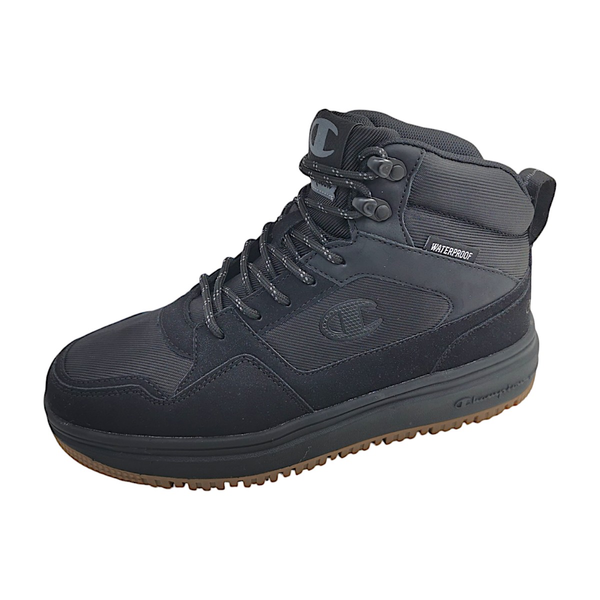 Champion rd18 utility mid cut shoe S22298/KK001 Schwarz KK001- NBK/GUM