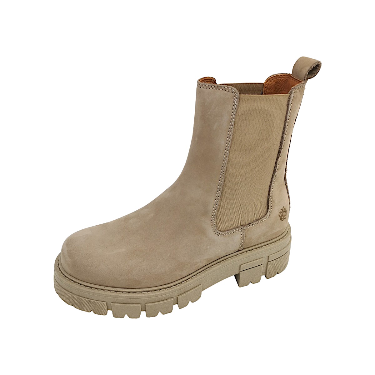 Apple of Eden Damenschuhe Stiefel Beige Freizeit