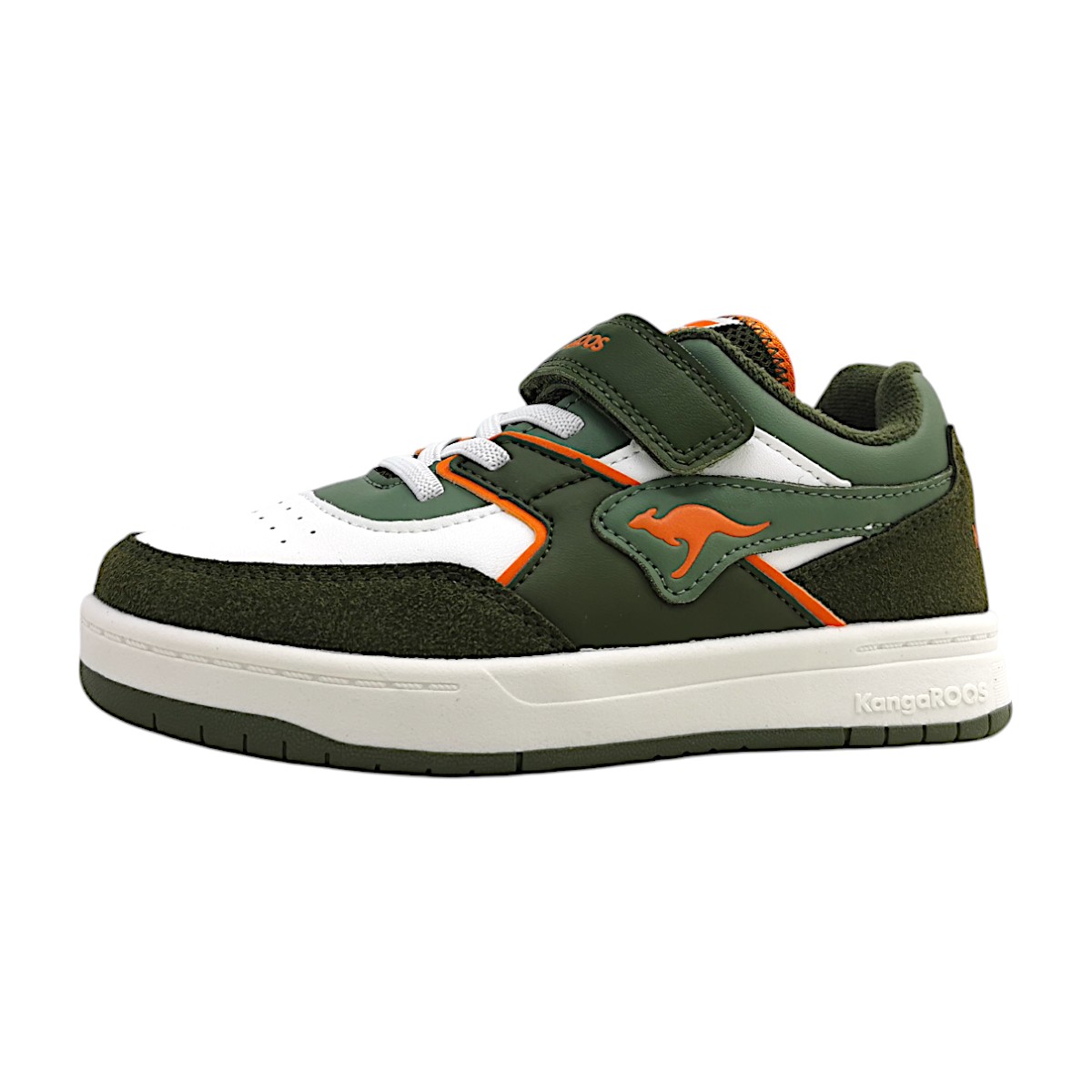 KangaRoos K - CP Bounder Kinderschuhe Jungen Klett Sneaker Mehrfarbig