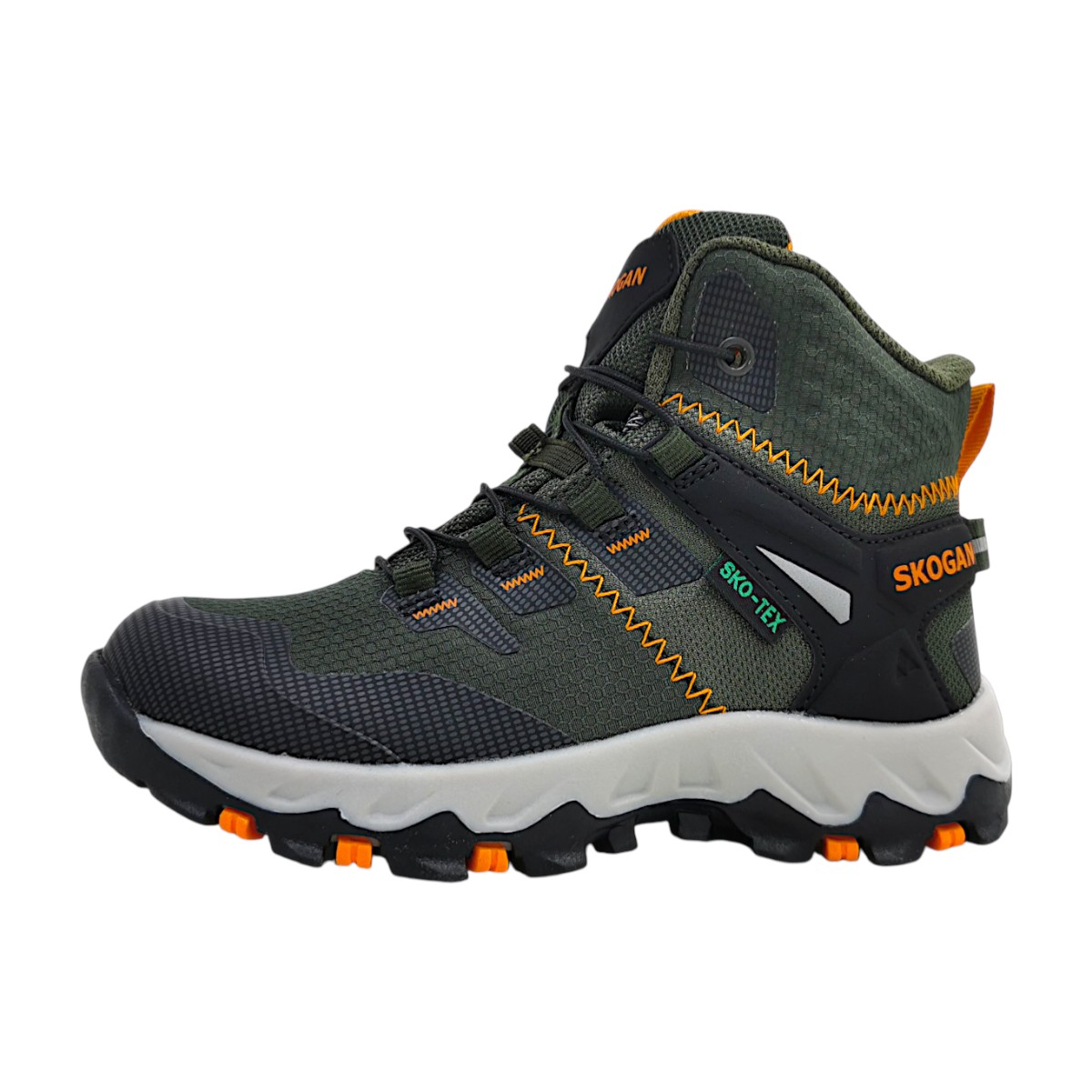 Skogan Aino Kinderschuhe Burschen Schnürstiefel Grün Freizeit