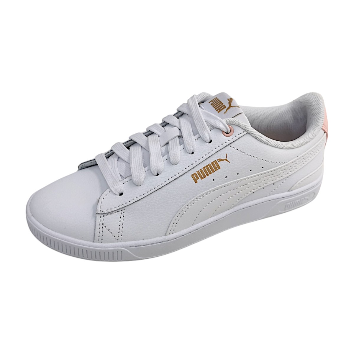 Puma Vikky V3 Lthr 383115/010 Weiß 10 white/rose