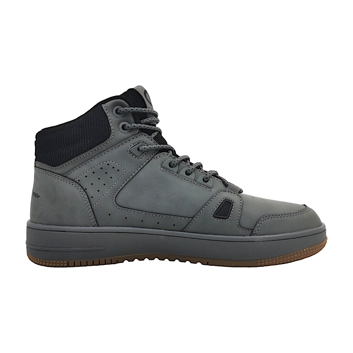 Champion rd18 mid cord cut shoe S22295 Grau ES014- Dark Grey/NBK/GUM