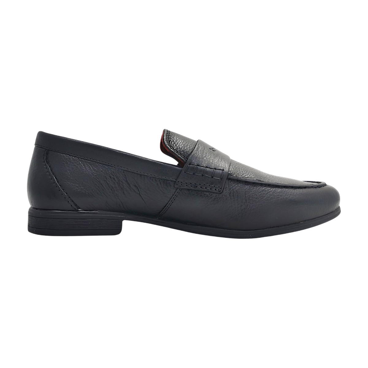 Bugatti Herrenschuhe Businessschuhe Slipper Schwarz Freizeit (black, Größe 45 EU)