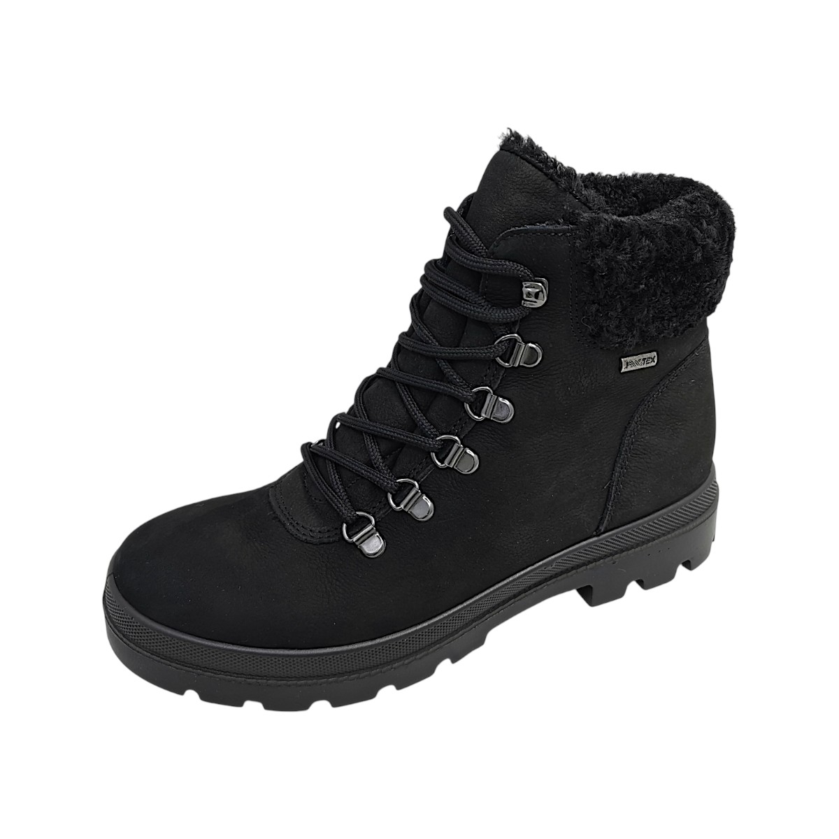 Imac Damenschuhe Schnürstiefel Schwarz Freizeit (nero/nero 011, Größe 41 EU)