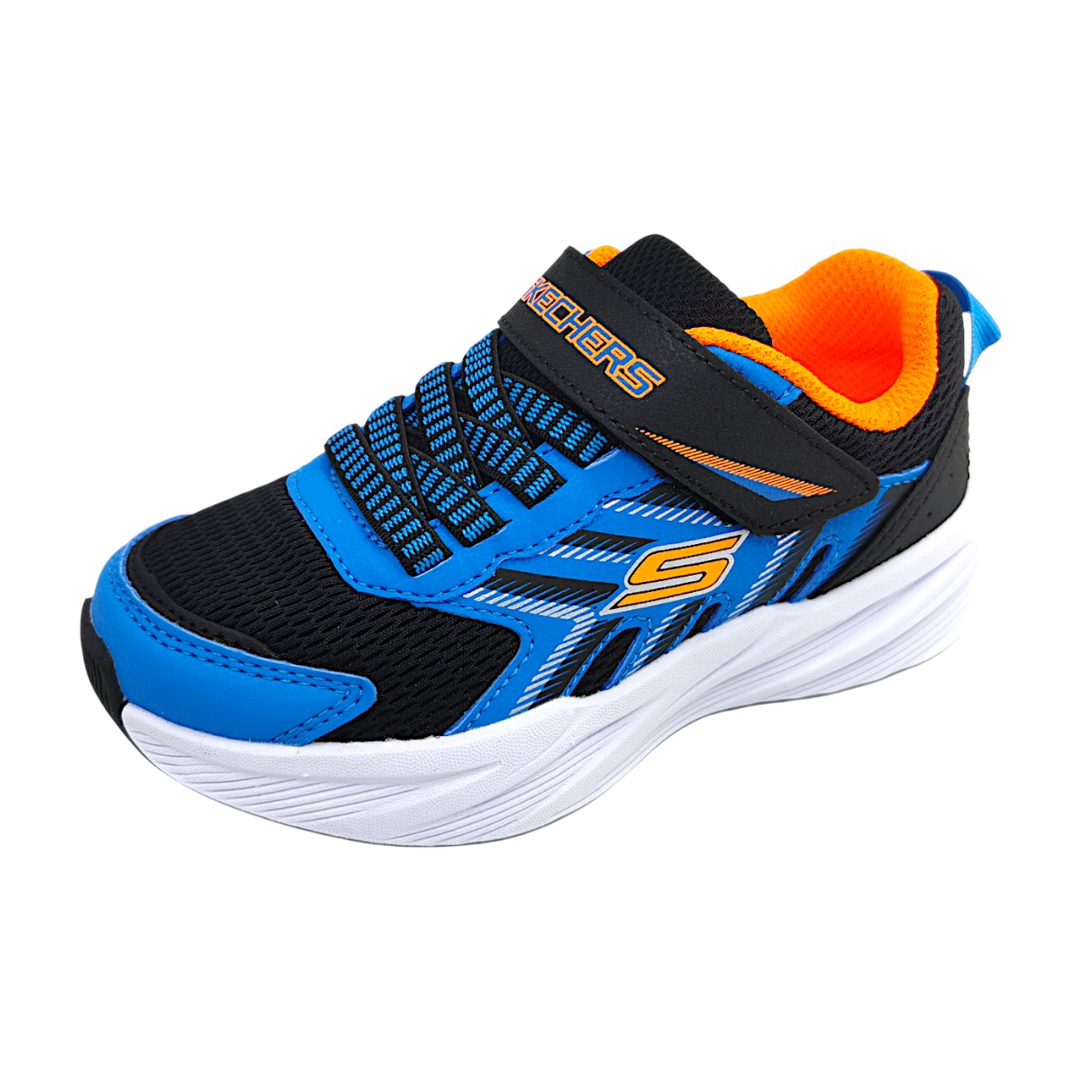 Skechers Microspec Tread 404115L Blau black/blue/orange BBOR
