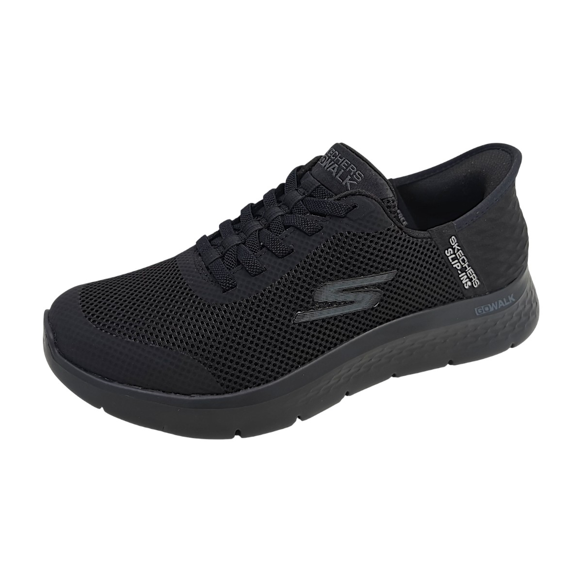 Skechers Go Walk Flex-Hands up 216324 BBK Schwarz black BBK Skechers Go Walk Flex-Hands up 216324 BBK Schwarz black BBK