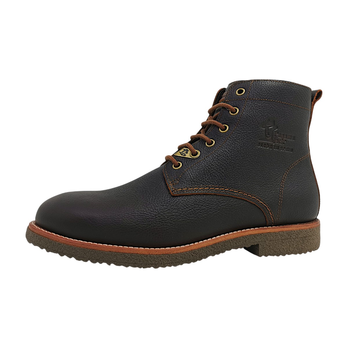 Panama Jack Herrenschuhe Warmfutter Schnürstiefel Braun Freizeit