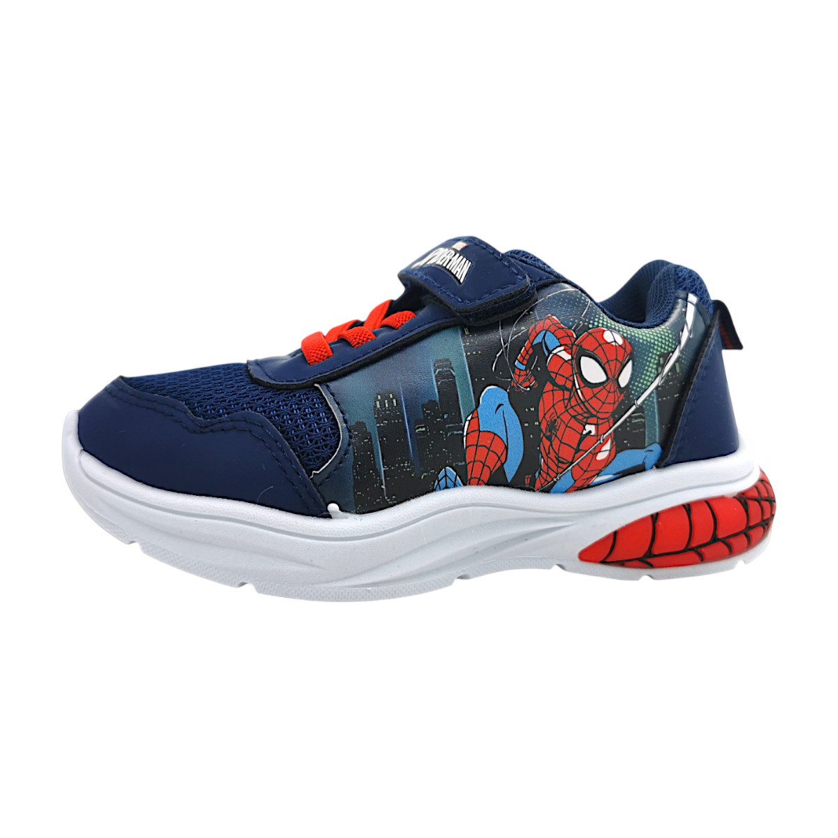 Leomil Kinderschuhe Jungen Halbschuhe Klettschuh Blau Freizeit