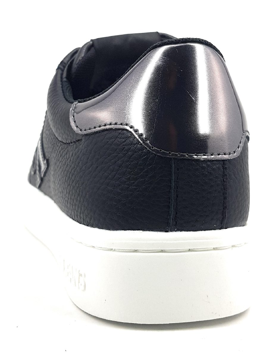 Calvin Klein Cupsole Flatform YW0YW0775 Schwarz 0GP black/ silver
