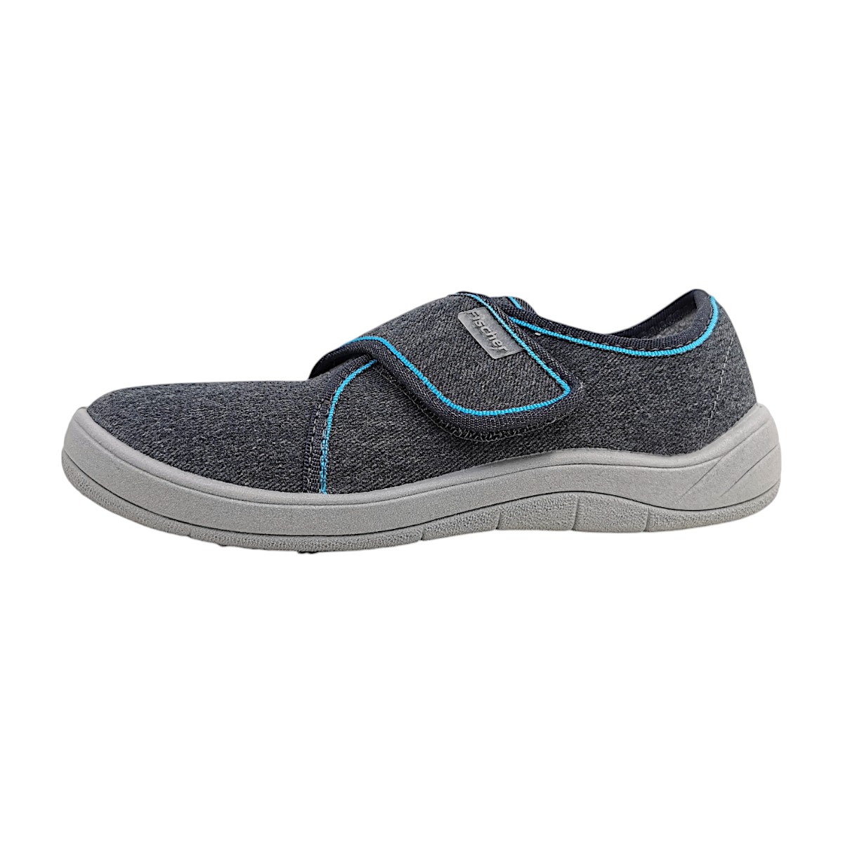 Fischer Markenschuhe Kinderschuhe Jungen Hausschuhe Grau Freizeit