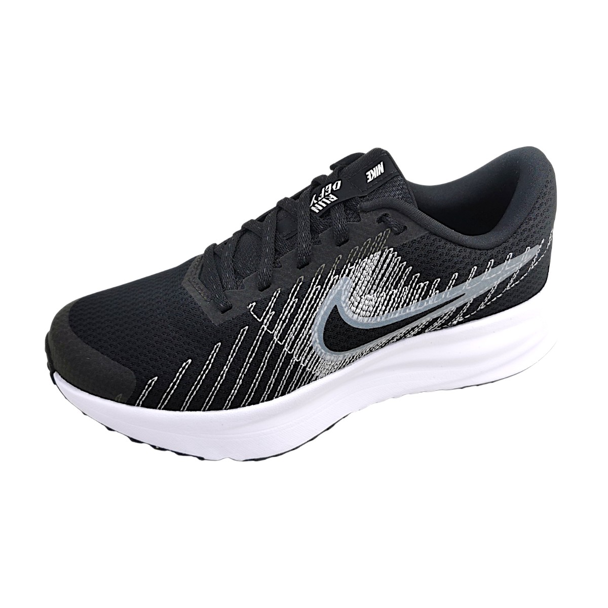 Nike Run Defy HM9593 Schwarz Black/White 002