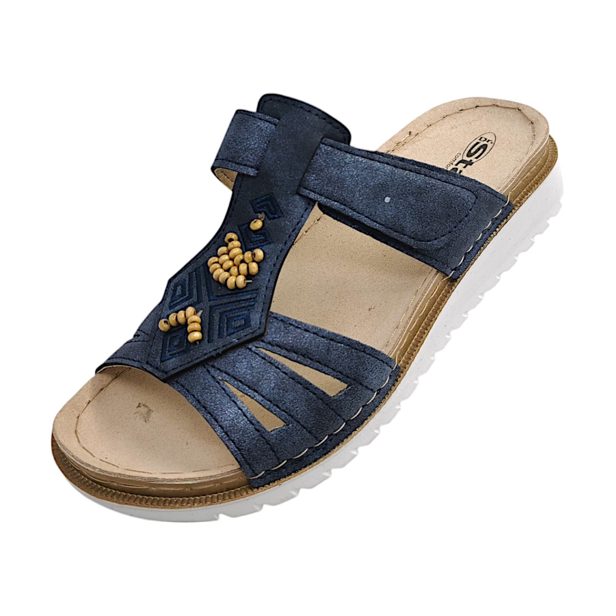 Inblu Damenschuhe Hausschuhe Pantolette Blau Freizeit Inblu Damenschuhe Hausschuhe Pantolette Blau Freizeit
