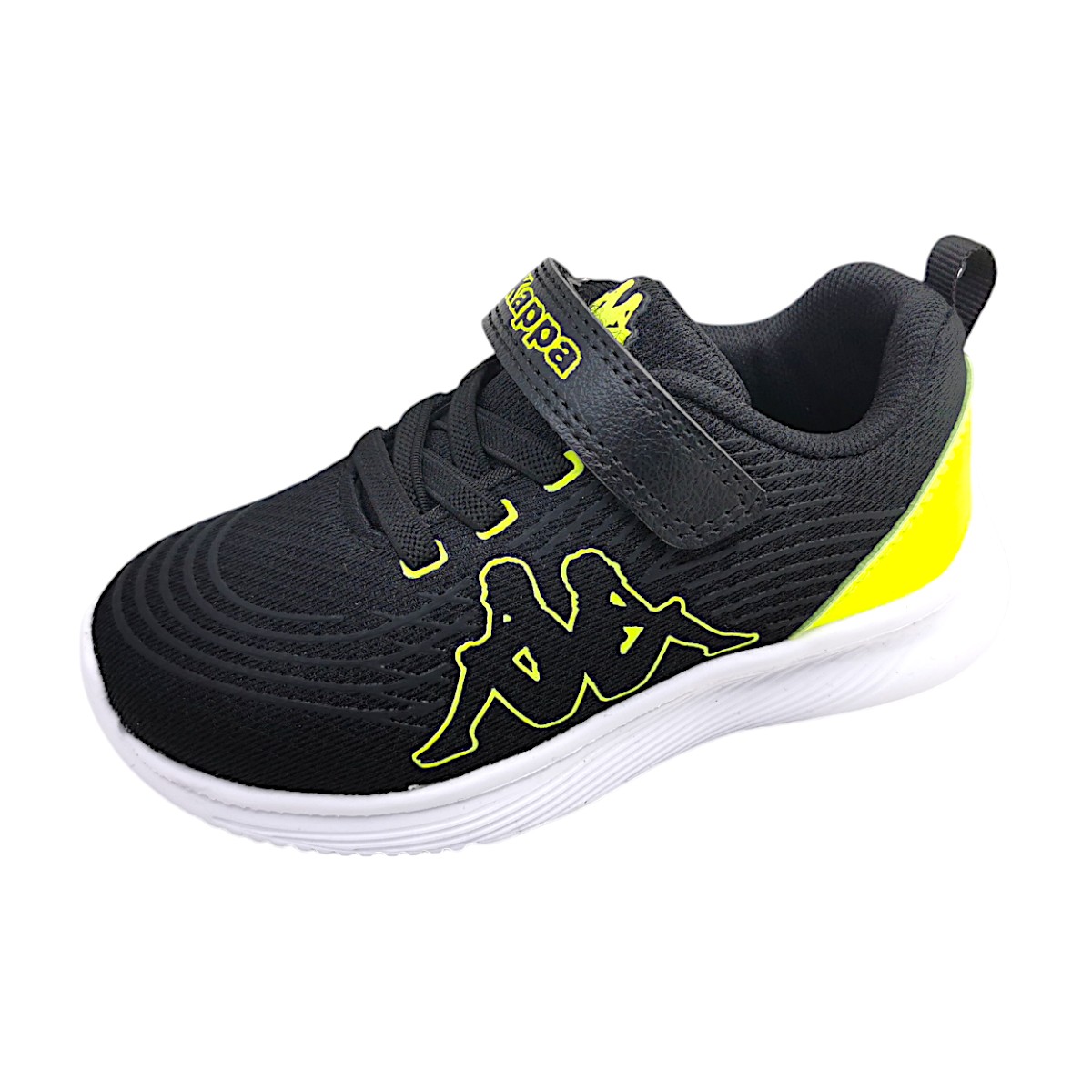 Kappa 94K0183001 Schwarz black/lime