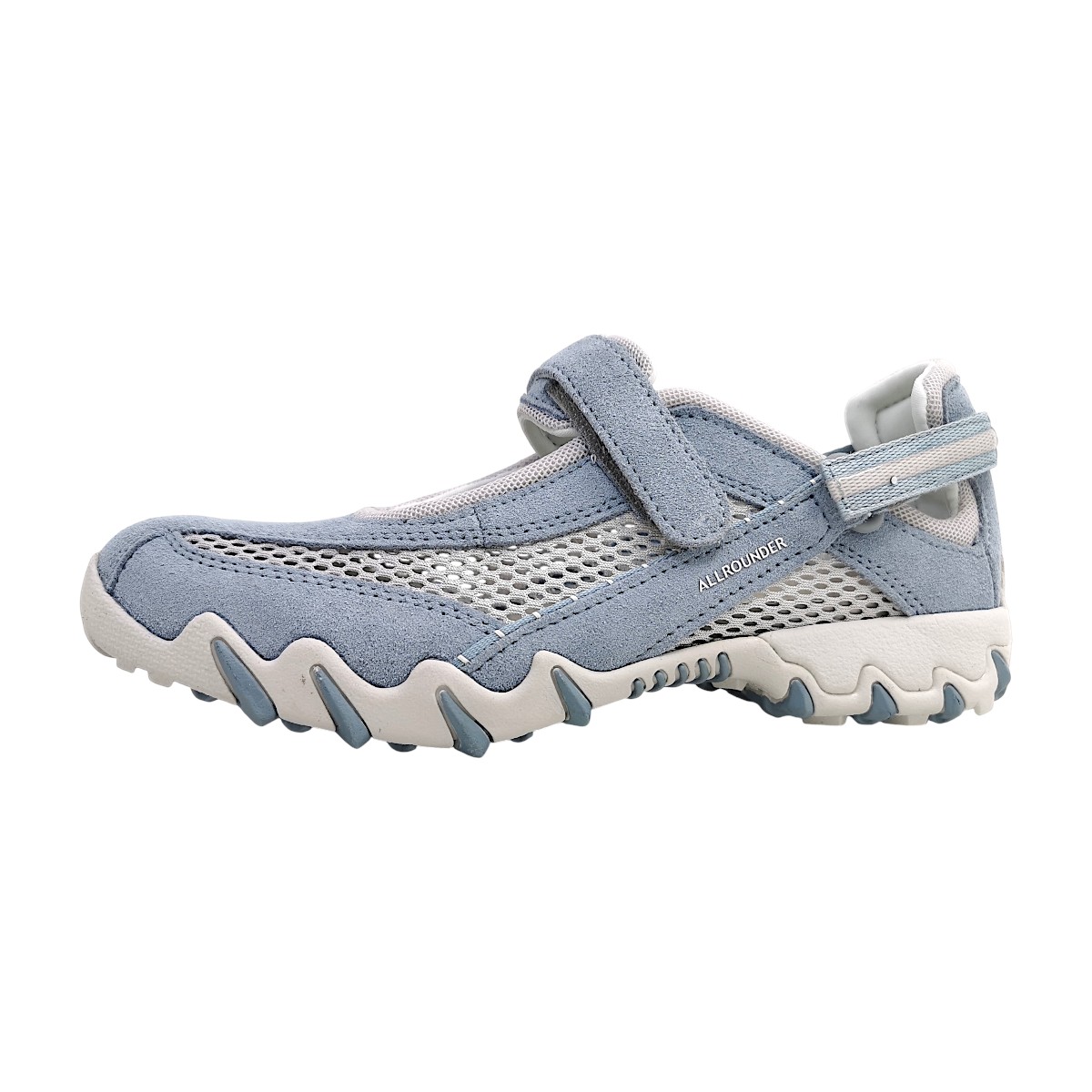Allrounder by Mephisto Niro Damenschuhe Halbschuhe Slipper Blau Freizeit