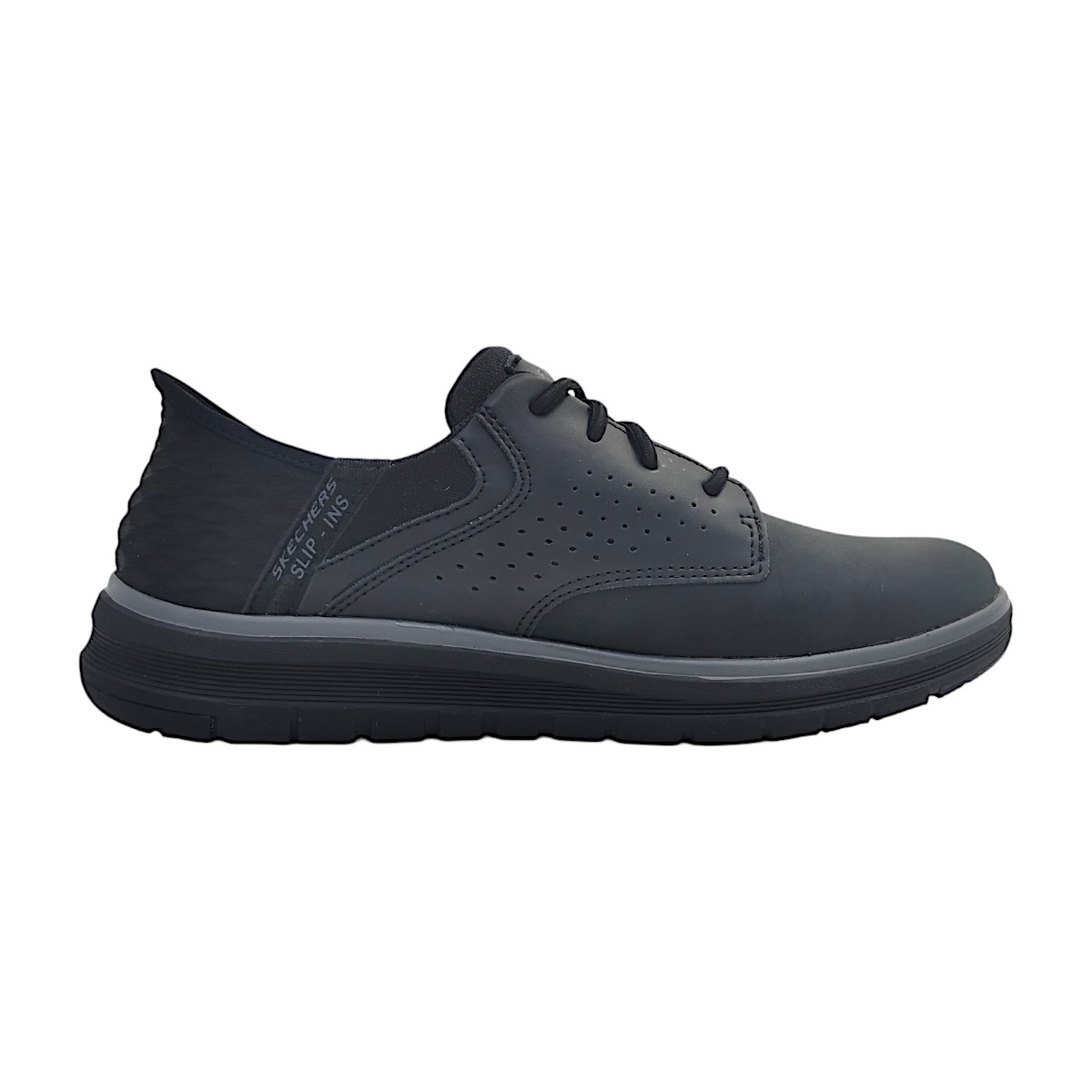 Skechers Orell Yates 205249 Schwarz Black BLK Skechers Orell Yates 205249 Schwarz Black BLK