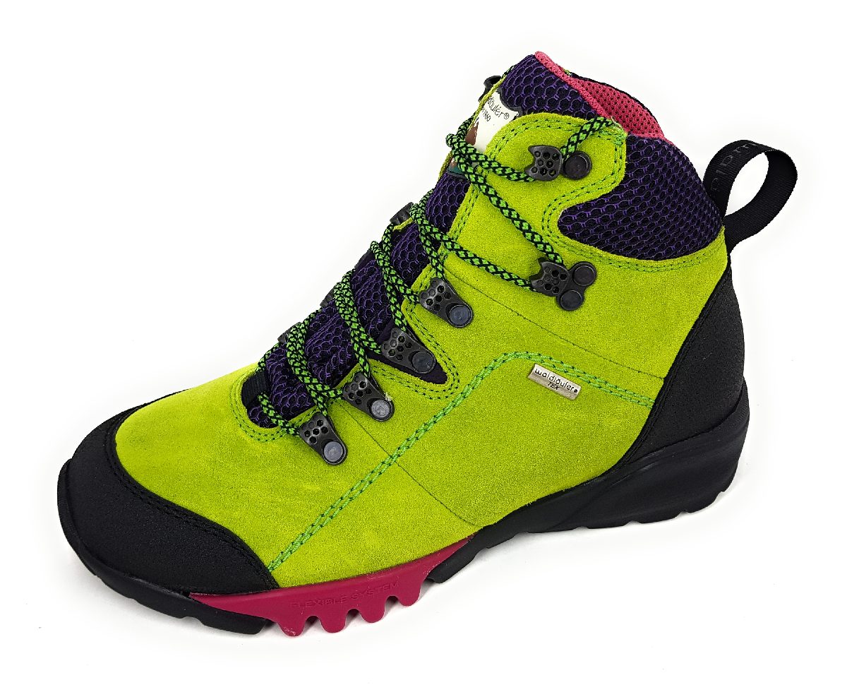 Waldläufer Amiata Damenschuhe Stiefel Schnürer Grün Freizeit (405229 Grün, Größe 41 EU)